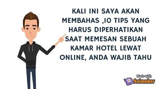 Hal yang harus diperhatikan saat memesan kamar hotel lewat online.