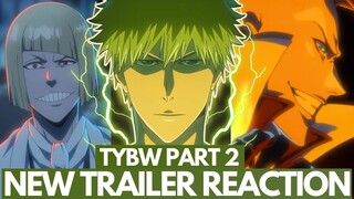 SHINJI'S BANKAI, CFYOW + SOUL KING HISTORY!? NEW Bleach TYBW Anime Cour 2 TRAILER INSANE REACTION!