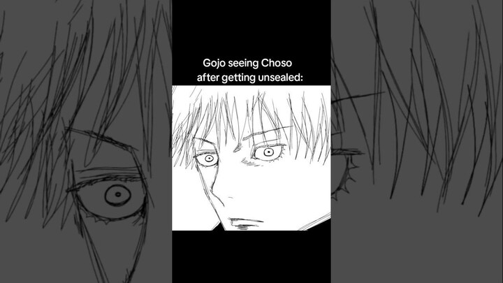 Gojo meets Choso