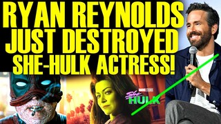 RYAN REYNOLDS JUST DESTROYED SHE-HULK ACTRESS AFTER DEADPOOL 3 DISASTER BY DISNEY! This Is Legendary