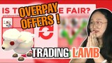 WHAT PEOPLE TRADE FOR LAMB IN ADOPT ME *OVERPAY OFFERS* (PANALO)