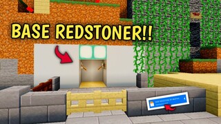 AJIBB!! BASE INI BANYAK BANGET REDSTONE NYA!! BASE REDSTONER! - Map Showcase Minecraft #149