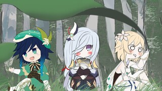 【原神/手书】旅行歇息的片刻