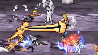 Pixel Restore Naruto ตอนที่ 65 นาซึโอะ VS โมโมชิกิ โอสึสึกิ "โบรูโตะ" ตอนที่ 65