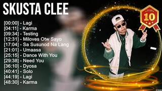 Skusta Clee Greatest Hits ~ Best Songs Tagalog Love Songs 80's 90's Nonstop