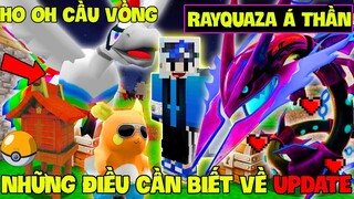 RAYQUAZA Á THẦN? NHỮNG ĐIỀU BẠN CẦN BIẾT VỀ MINECRAFT PIXELMON PHIÊN BẢN MỚI