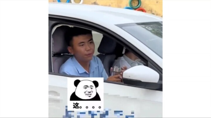 让驾校教练头疼的可爱学员！我以为是来学车的，没想到是来拆车的。