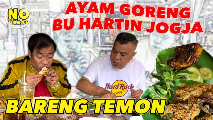 KULIDEL - MAKAN AYAM GORENG BU HARTIN DI JOGJA BARENG TEMON