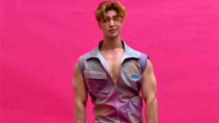 The Chinese actor in "Barbie" made his first public appearance!