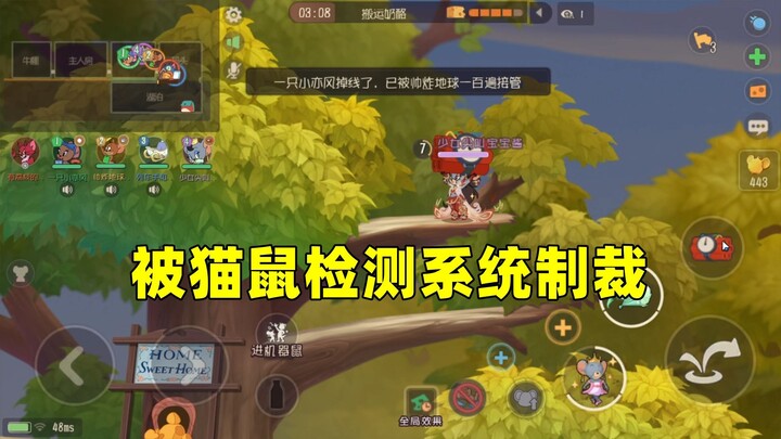 Tom and Jerry Mobile Game: Sanctioned by the Cat and Mouse Detection System for the First Time!