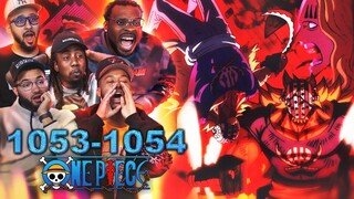SANJI IS A CYBORB?! One Piece Eps 1053/1054 Reaction