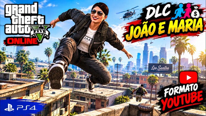🛑🔥Live Ao vivo GTA Online - Operação João  e Maria