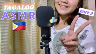 TAGALOG ASMR 🇵🇭 | mouth sounds, trigger words, light triggers, tapping | leiSMR