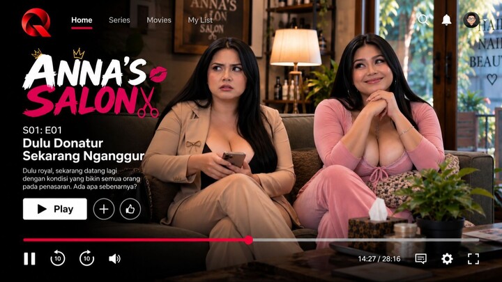 ANNA'S SALON EP. 1 — Dulu Donatur Sekarang Nganggur | QORA Picture