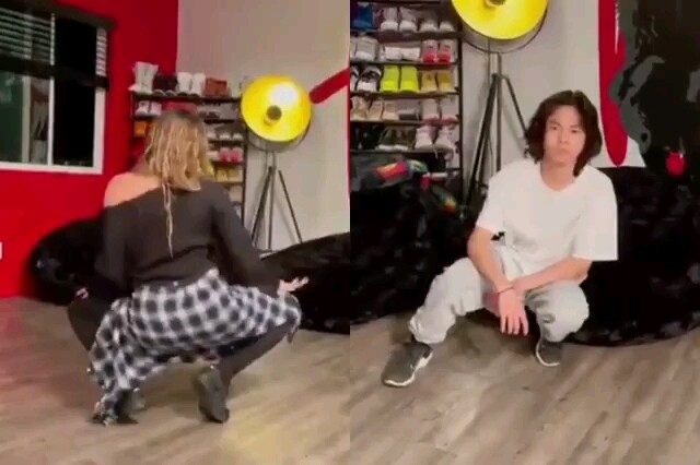 【Sean&Kaycee】当sk跳了同一支性感编舞 强行同框 OMG!!!! 受不住了