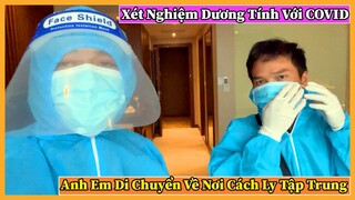 Quanglinhvlogs || Tối Đầu Tiên Di Chuyển Đến Khu Cách Ly - Nhận Được Nhiều Đồ Tiếp Tế Từ Bên Ngoài