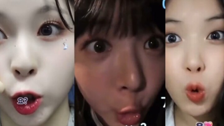 The fried pork cutlet game unfolding among the youngest members ☞ A dazzling display of smiling expr