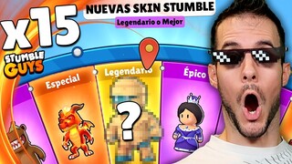 ÚLTIMA SKIN LEGENDARIA en STUMBLE GUYS ¡RULETA de la SUERTE!