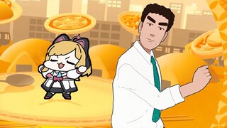 Ya ampun, ini adalah aliran makan siang Hiroshi Nohara (makan nasi ya)