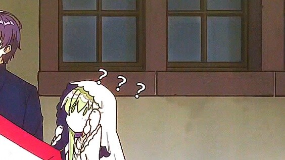 The silly and cute saint, the last scene is so sweet
