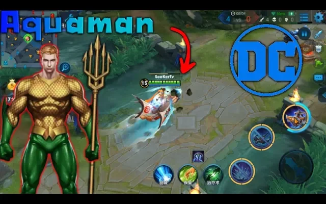 ROV ฮีโร่ DC ตัวต่อไป Aquaman เจ้าสมุทร ควบคุมน้ำได้!!