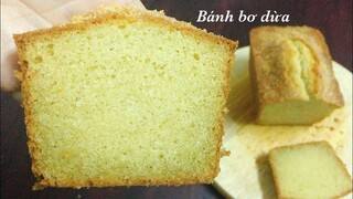 Cách làm Bánh Bơ Dừa mềm xốp | Tra My Cooking