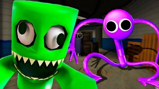 NOVO FINAL NO RAINBOW FRIENDS? NOVO JUMPSCARE E NOVA ANIMAÇÃO DO MONSTRO ROXO DO DUTO