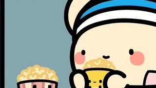 Never bring popcorn to the movies... [Good Morning Eggs]