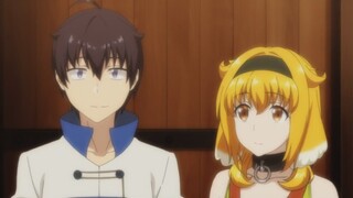 Michio wants to buy a bathtub for Roxanne || Isekai Meikyuu de Harem wo Episode 9