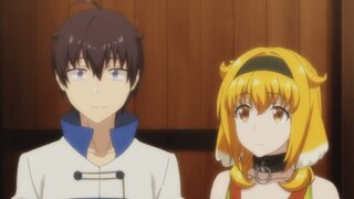 Michio wants to buy a bathtub for Roxanne || Isekai Meikyuu de Harem wo Episode 9