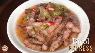 HOW TO COOK BICOL EXPRESS STEP BY STEP