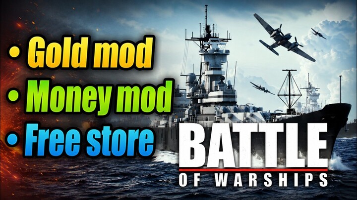 BATTLE OF WARSHIP MOD GAME PLAY ANDROID