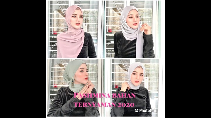 Tutorial Hijab Pashmina heavy chifon ternyaman 2020