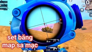 PUBG Mobile - Cầm Combo Băng Đẹp Nhất Game Chơi Sa Mạc | Bo Cuối Vừa Khó Vừa Đông