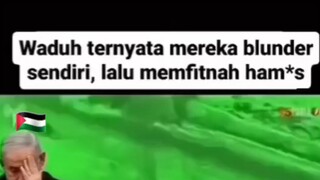 sangking bodohnya Israel malah menyerang awak sendiri,lalu nyalahkan hammas