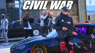 CIVIL WAR ! PENYELAMATAN TEMAN YANG DISEKAP OLEH PENGKHIANAT !!! GTA 5 ROLEPLAY