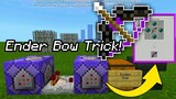How to make an Ender Bow in Minecraft using Command Block Tricks