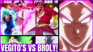 Super Dragon Ball Heroes SPOILERS | Vegito's VS Broly