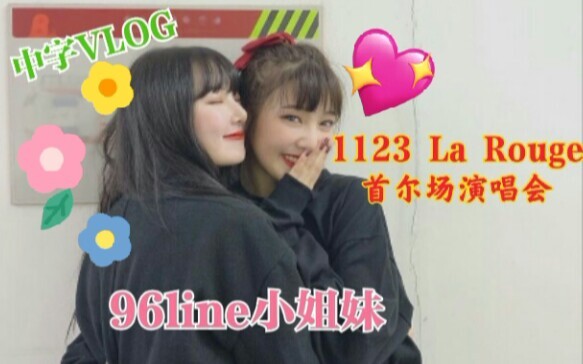 【朴秀荣Joy】191220 96亲故GFriend郑艺琳Vlog中字La Rouge演唱会首尔场记录～