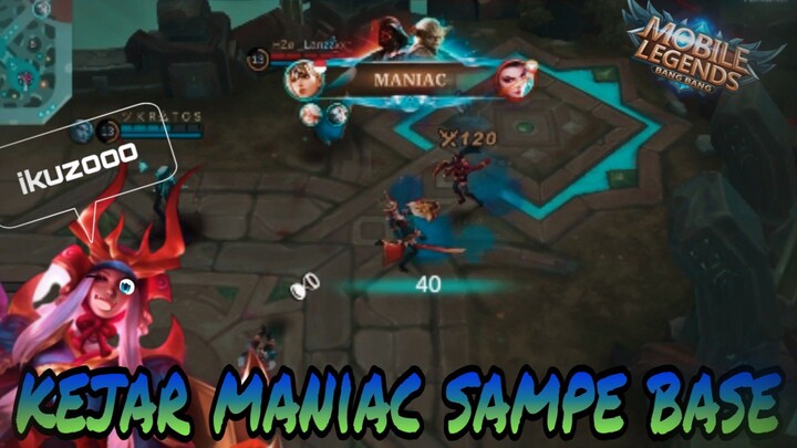 kejar maniac sampe base!!