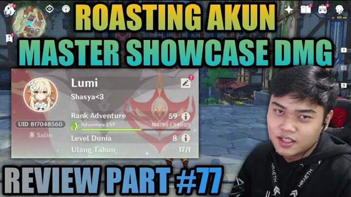 KITA BONGKAR RAHASIA DMG JUTAAN DI AKUN INI !!! - GENSHIN IMPACT INDONESIA - PART #77