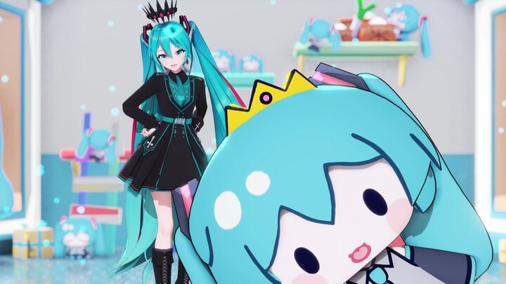 【MMD biến đổi Hatsune Miku phong cách dã ngoại】Xiao Bi Ga đâu phải ác ma đâu 【Ủng hộ B-moe】