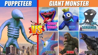 Giant Puppeteer vs Giant Monsters | SPORE