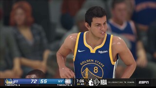 NBA2K22 FULL GAME HIGHLIGHTS KNICKS VS WARRIORS I  December 14, 2021 I Regular Season I NBA2k22