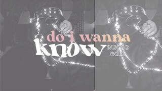 arctic monkeys - do i wanna know [trap/r&b remix] | audio edit | zaraudio