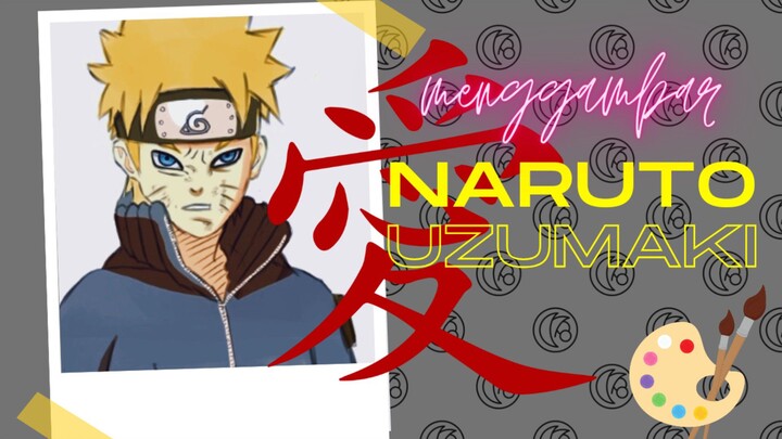 SPEED DRAWING "NARUTO UZUMAKI" || MEDIBANG PAINT PRO