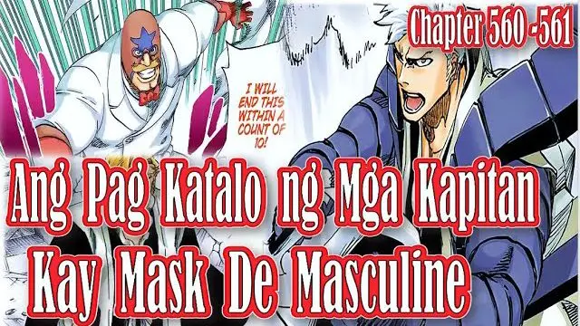 Bleach Chapter 560-561 Mask De Masculine Vs. Captain kensei & Captain Rojuro