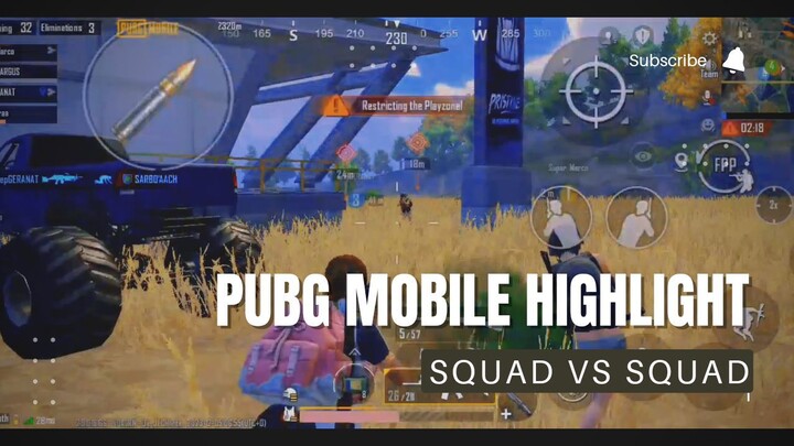 PUBG MOBILE HIGHLIGHT! RUSHER