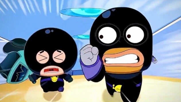 "Big Monster is really good to Little Monster" #HappySupermanLeague#Anime Recommendation