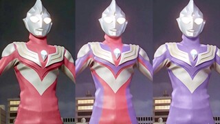 Koleksi transformasi bentuk Ultraman Tiga